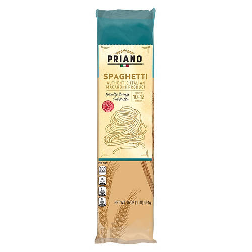Priano Bronze Cut Spaghetti, 16 oz